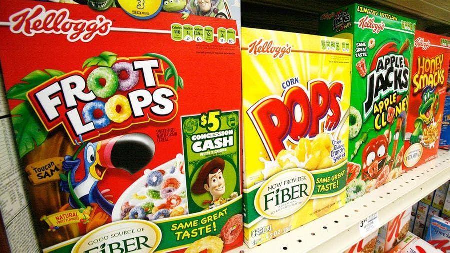 Kellogg Stock Surges Amid Plans to Split Iconic Cereal Maker Into Three Separate Companies thumbnail
