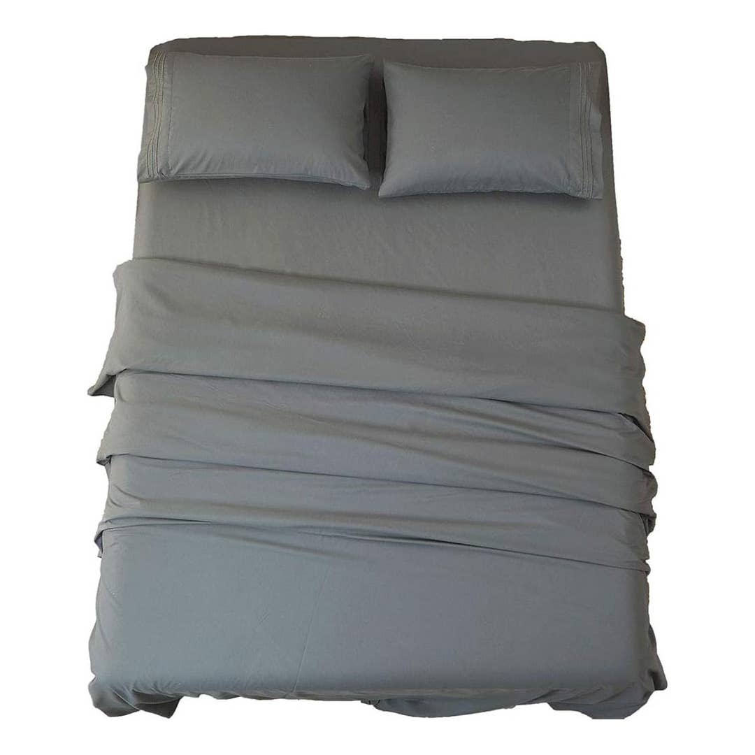 The Sonoro Kate Queen Bed Sheet Set is on sale right now at Amazon