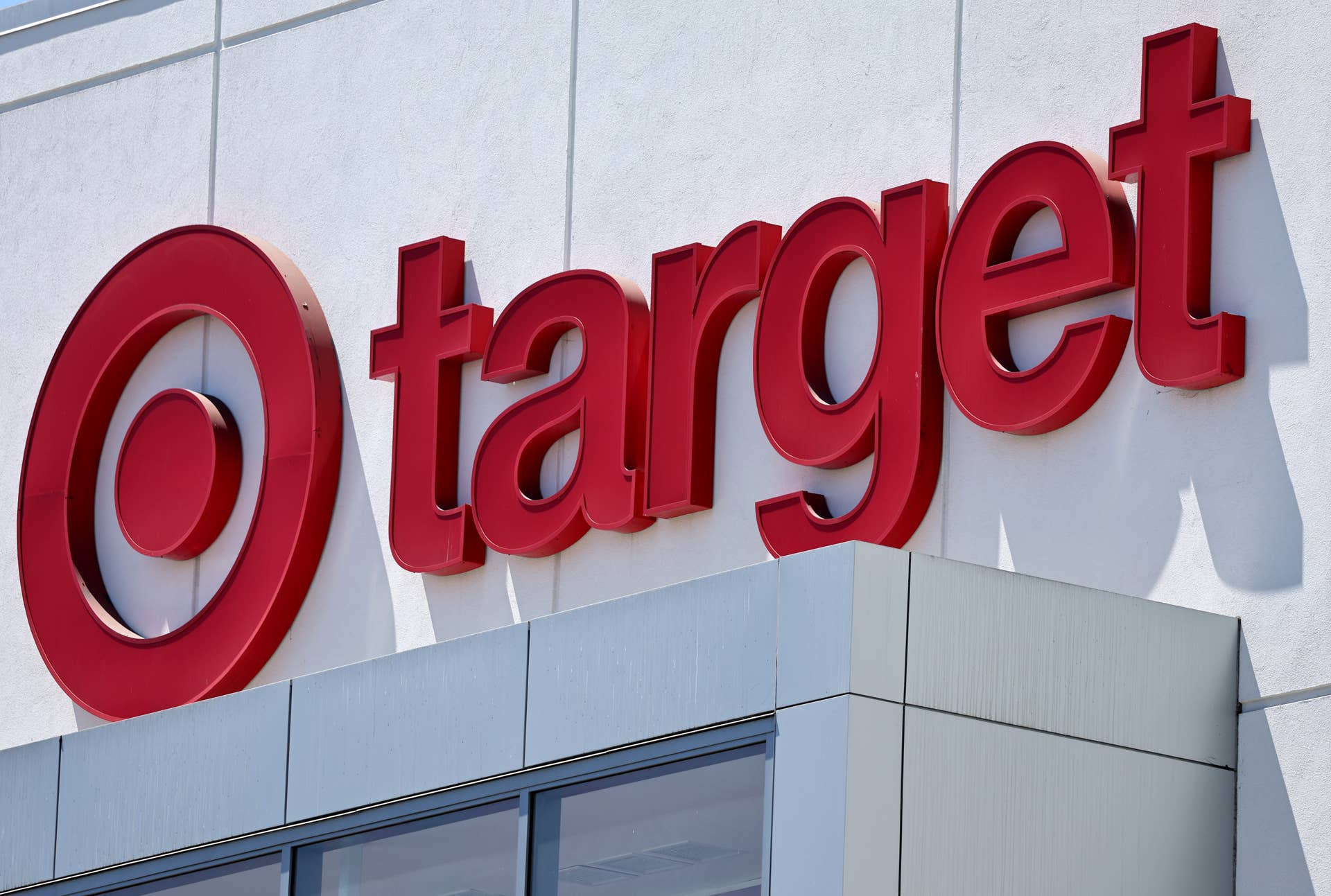LOS ANGELES, CALIFORNIA - AUGUST 20: The Target logo is displayed at a Target store on August 20, 2024 in Los Angeles, California. Target is set to release its second quarter earnings report before tomorrow's opening bell. (Photo by Mario Tama/Getty Images)
