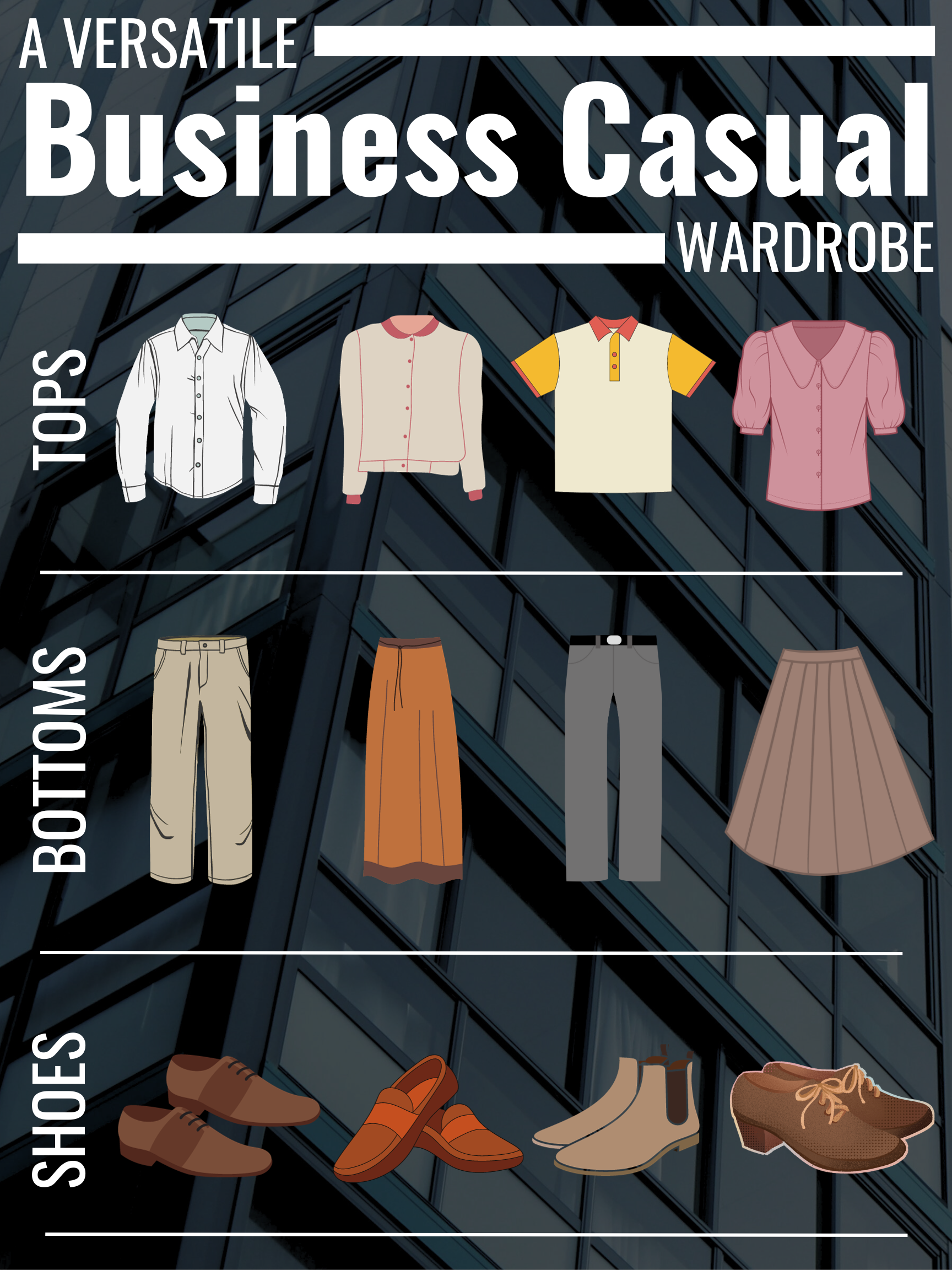 What is business casual attire?