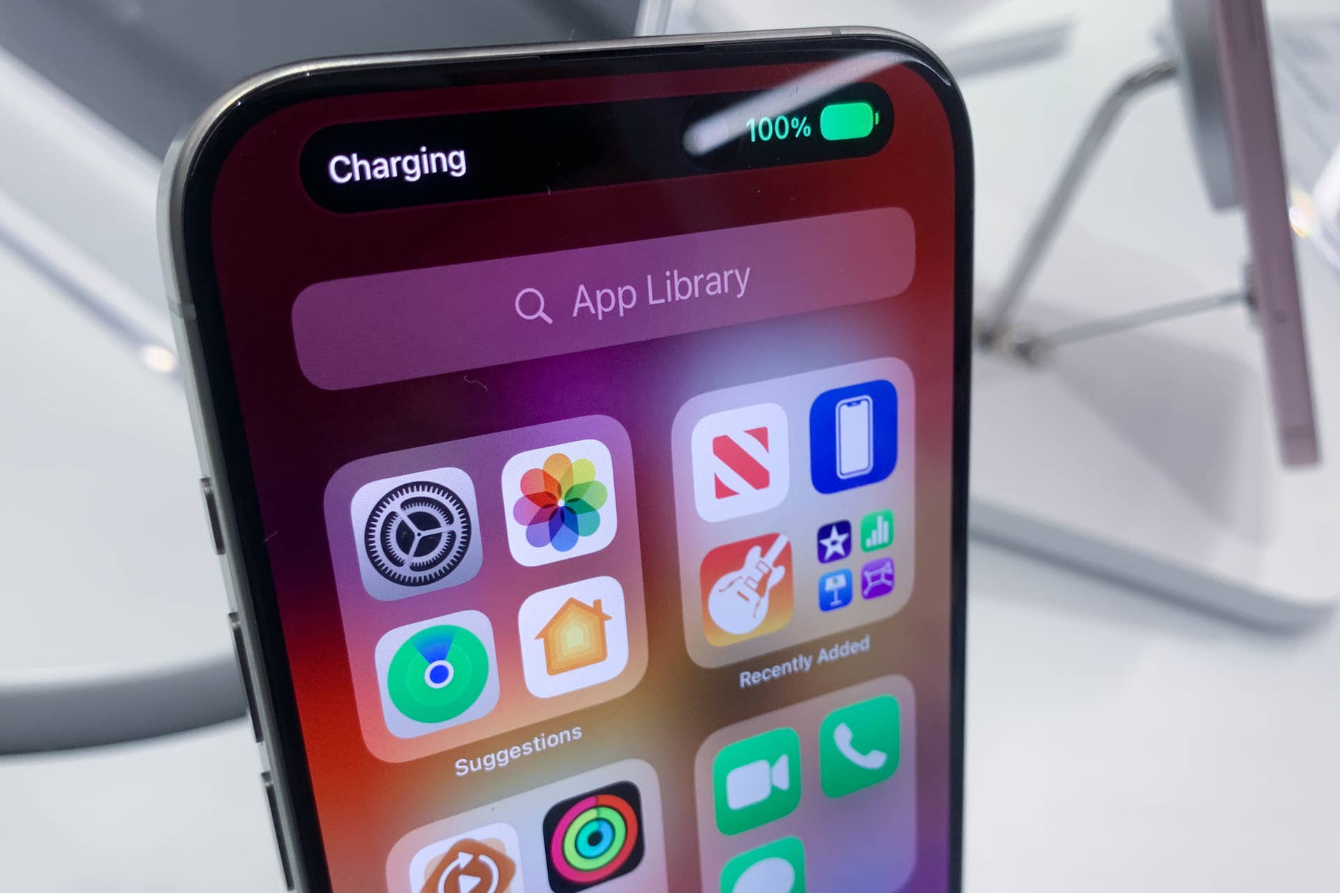 App icons displayed on iPhone 15 Pro screen are seen in this illustration photo at the store in Krakow, Poland on October 31, 2023. (Photo by Jakub Porzycki/NurPhoto via Getty Images)