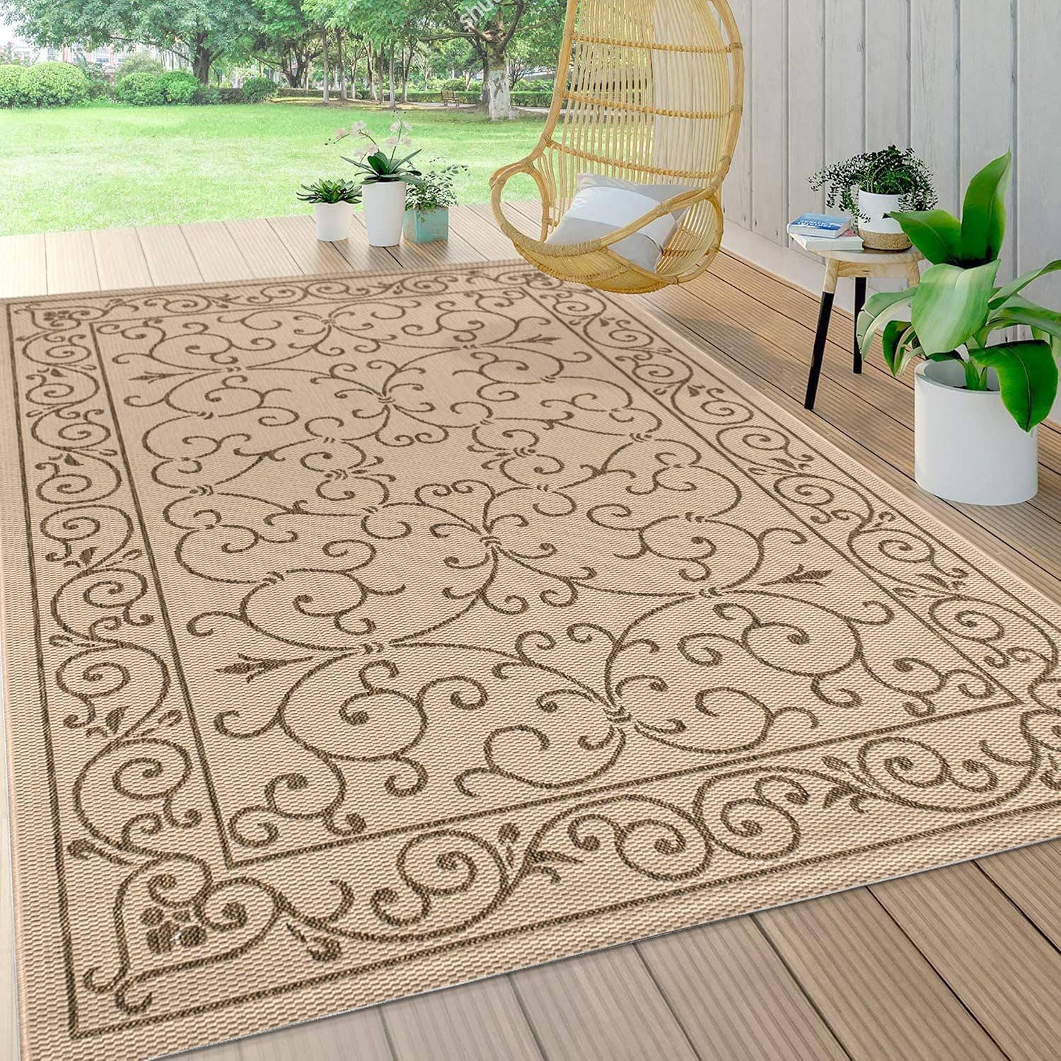 Amazon is selling a $181 vintage outdoor rug for just $79 - TheStreet