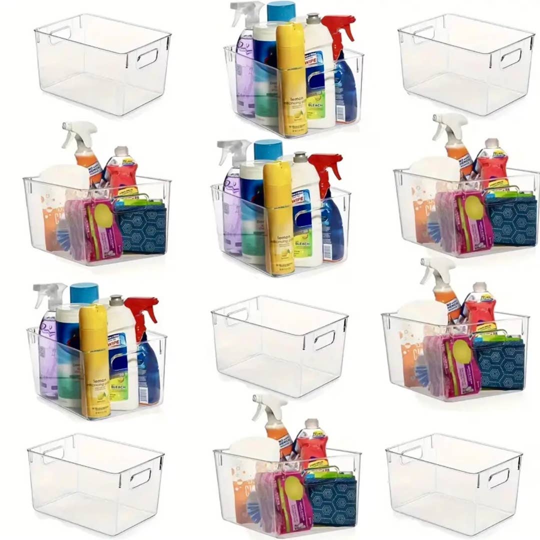 Walmart is selling a $70 clear storage bin set for only $40 - TheStreet