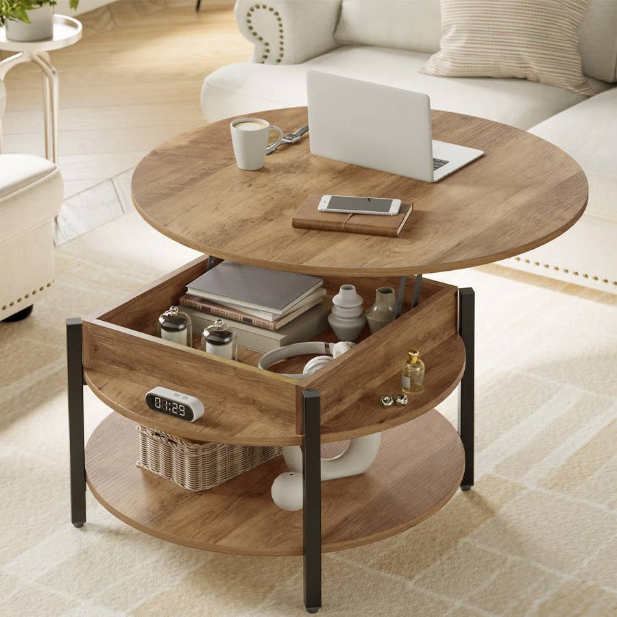 Well Rounded Profile Walmart is selling a coffee table with storage for $67 - TheStreet