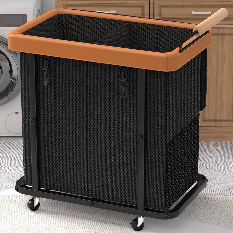 Amazon is selling a $60 2-section laundry hamper for $30 - TheStreet