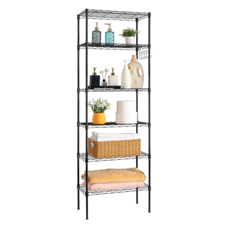 Walmart's $84 tall wire shelves are on sale for only $49 - TheStreet