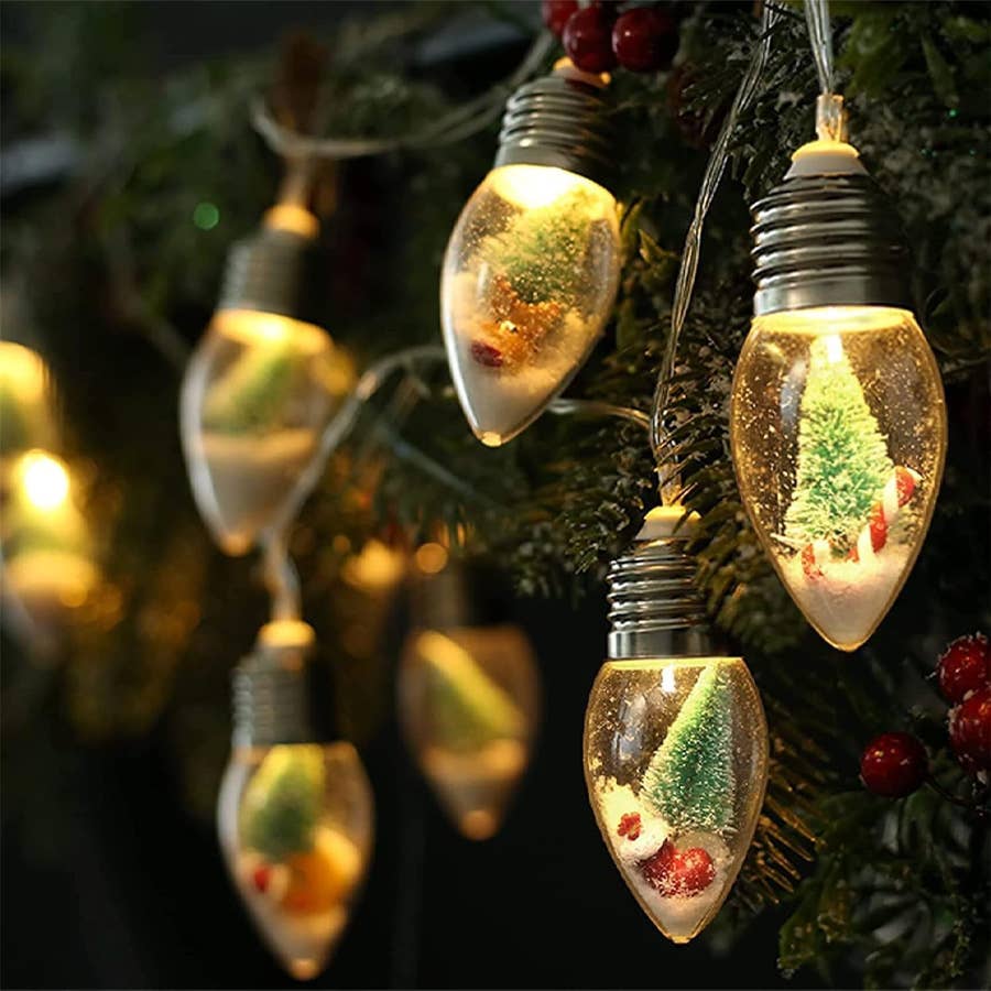 Amazon is selling retro Christmas string lights for $14 - TheStreet