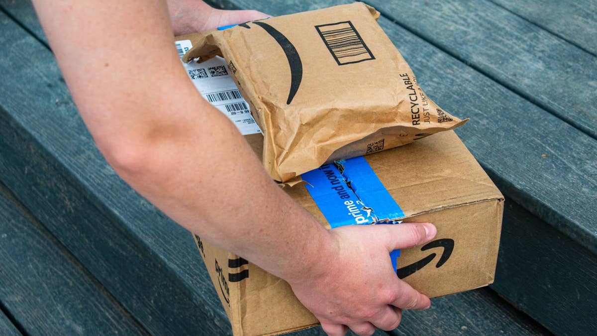 Amazon's rustic-chic side table is only $20 right now