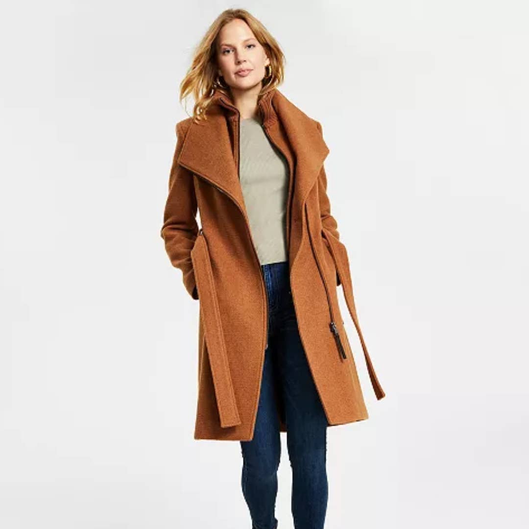 Macy's has a $400 Calvin Klein wool coat on sale for $200 - TheStreet