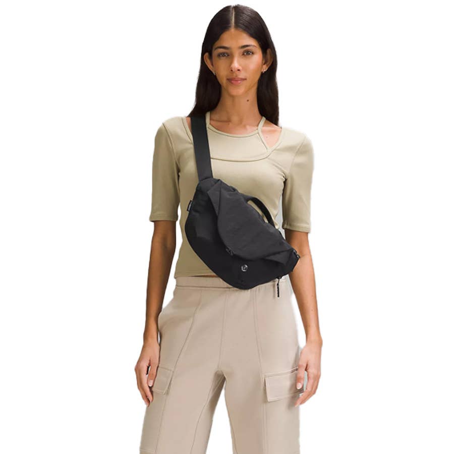 Lululemon is selling a $78 large crossbody bag for only $49 - TheStreet Lululemon is selling a $78 large crossbody bag for only $49 - TheStreet