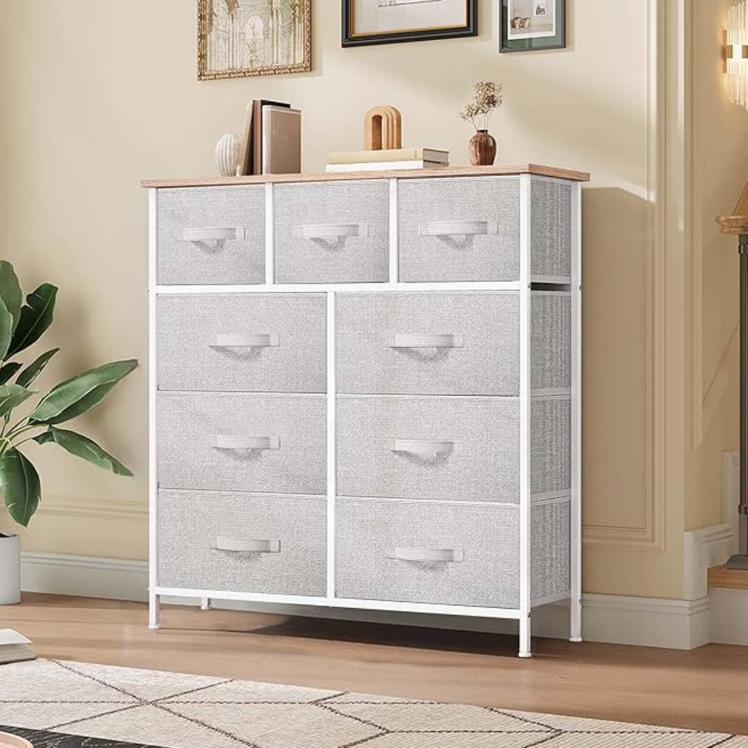 Amazon is selling a $60 9-drawer dresser for only $37 - TheStreet