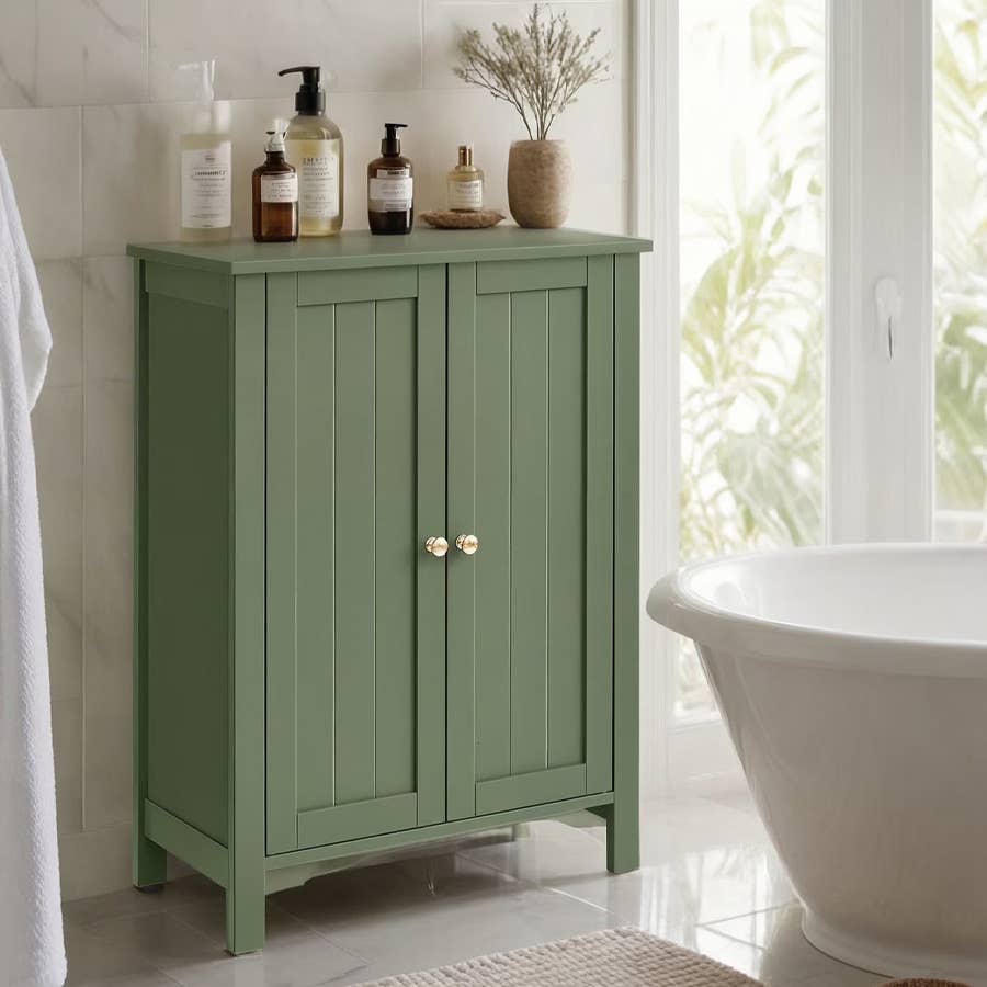 Cuboard Flash Card Walmart has a $110 farmhouse storage cabinet for $60 - TheStreet