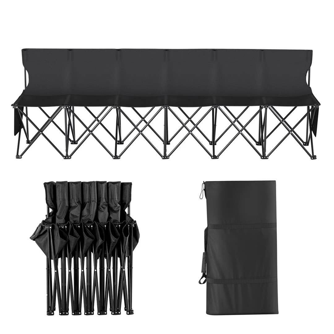 Portable Bench Frame Walmart is selling a 6-person foldable bench for $66 - TheStreet