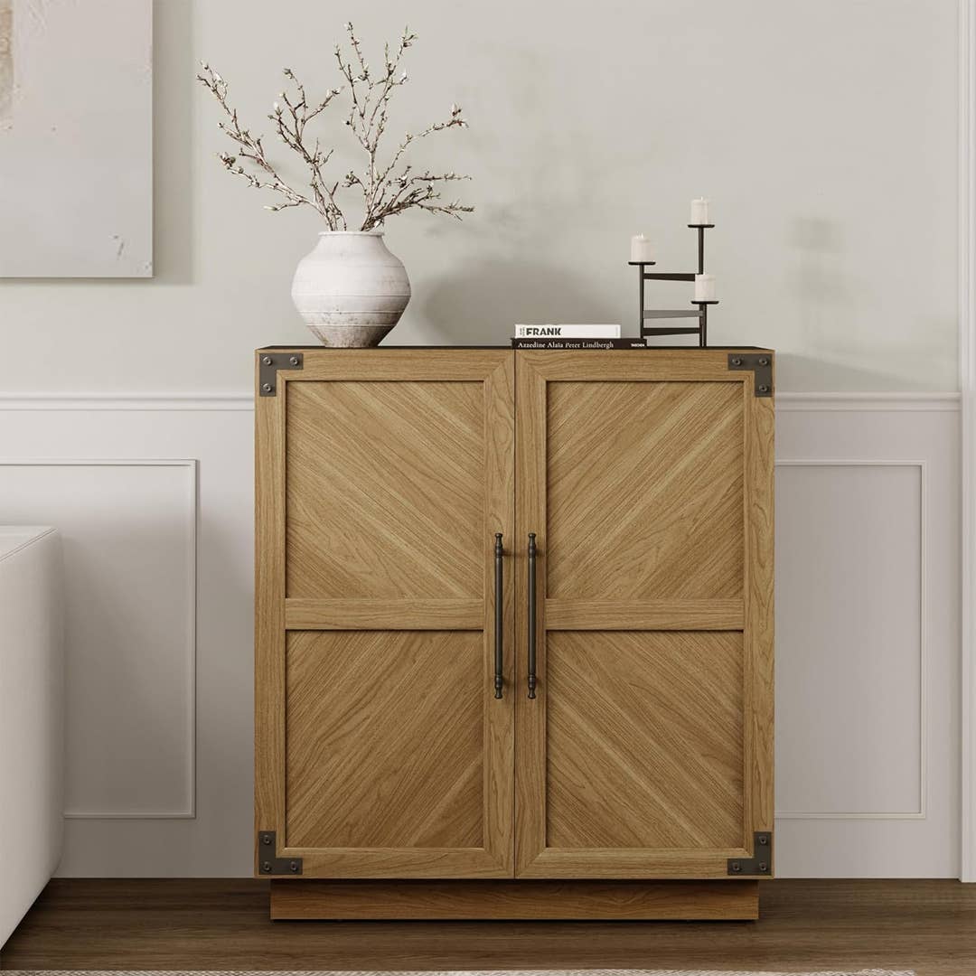 Amazon is selling a $160 farmhouse buffet cabinet for $96 - TheStreet