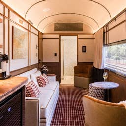 There is a new luxury sleeper train option for a cross-Australia trip