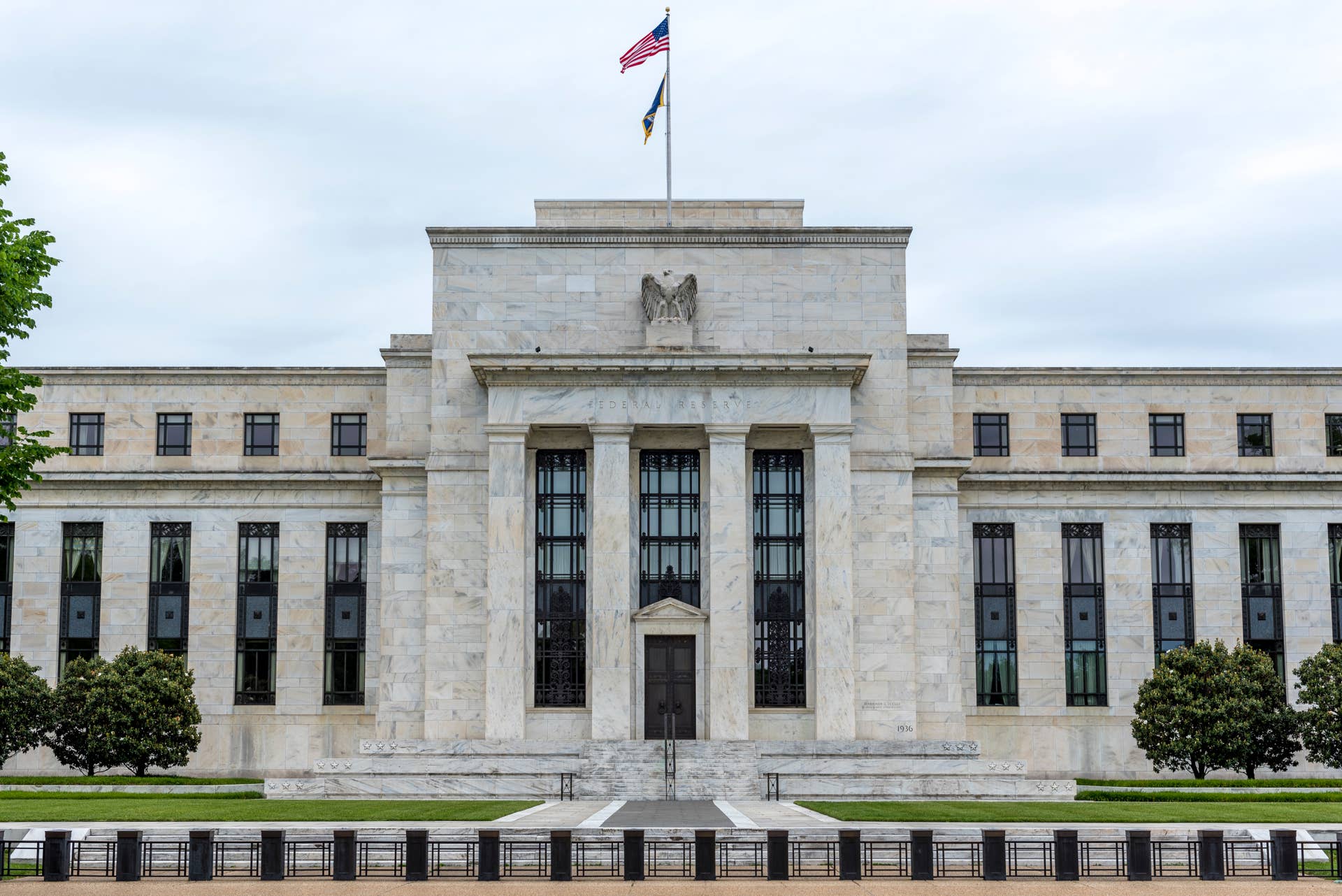 US Federal Reserve building in Washington DC