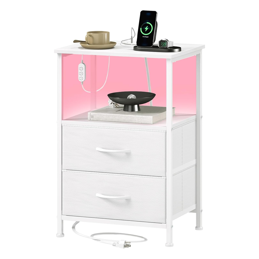 Amazon's $32 mini dresser has a built-in charging station - TheStreet