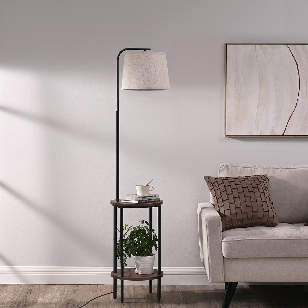 Walmart has a $120 floor lamp with a built-in table for $60 - TheStreet