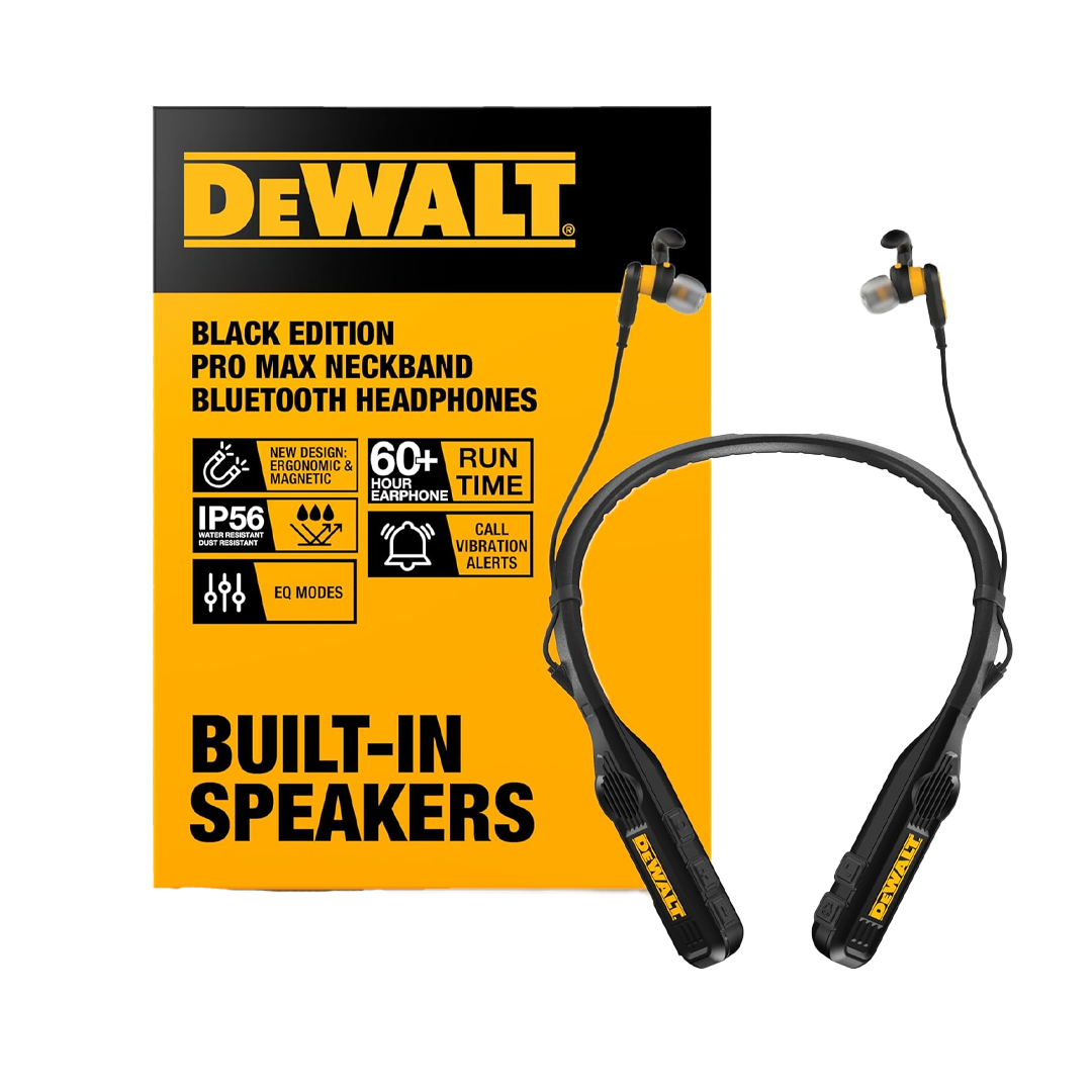 Amazon has DeWalt 2-in-1 neckband headphones for 21% off - TheStreet Amazon has DeWalt 2-in-1 neckband headphones for 21% off - TheStreet