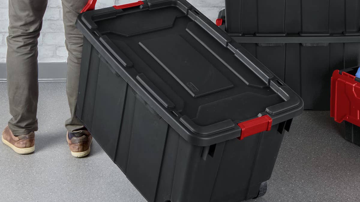 Plastic storage bins have more uses than you might think, and can even save you money