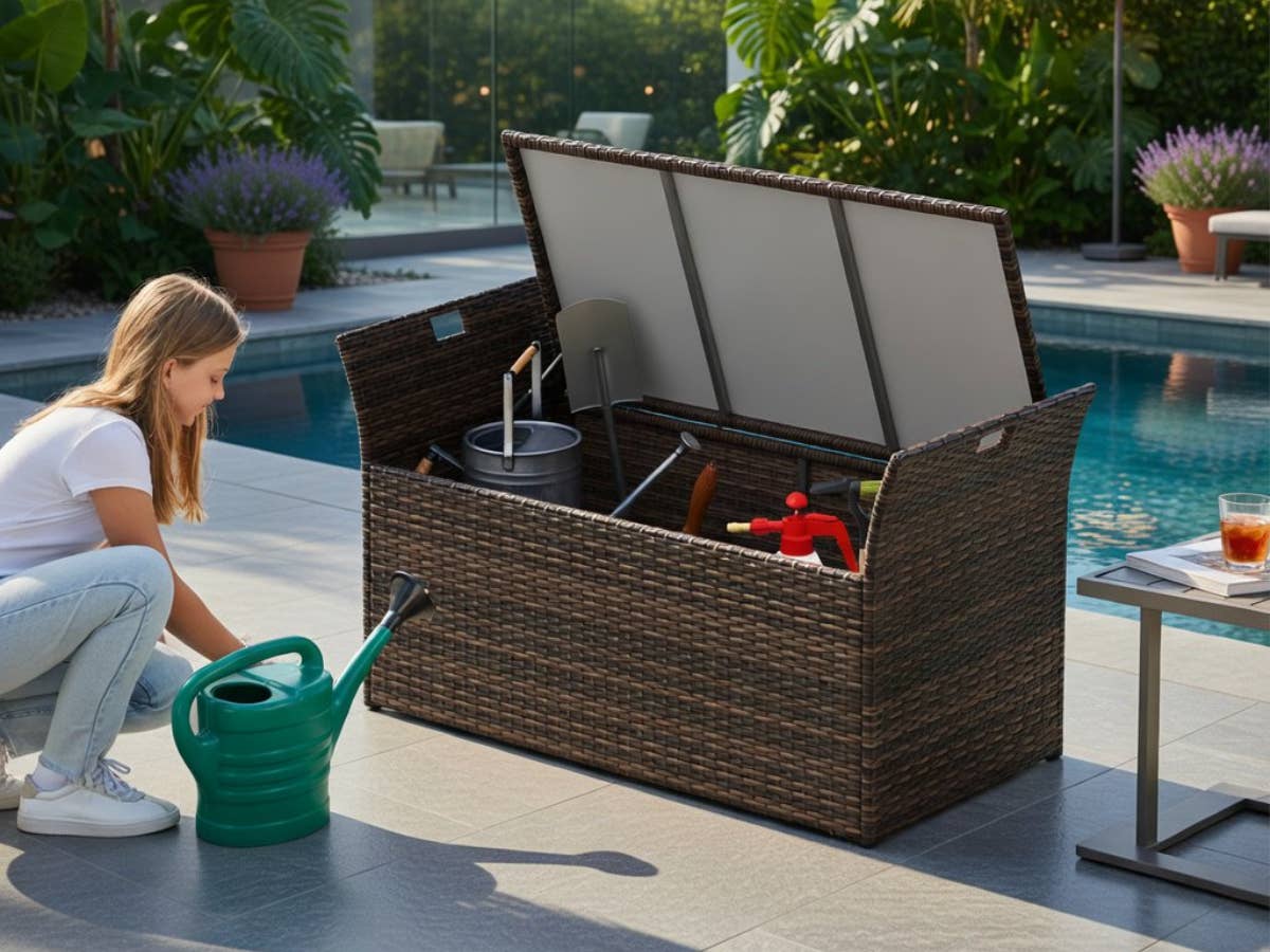 Amazon, Walmart, and Target have patio furniture with secret storage – starting at $107