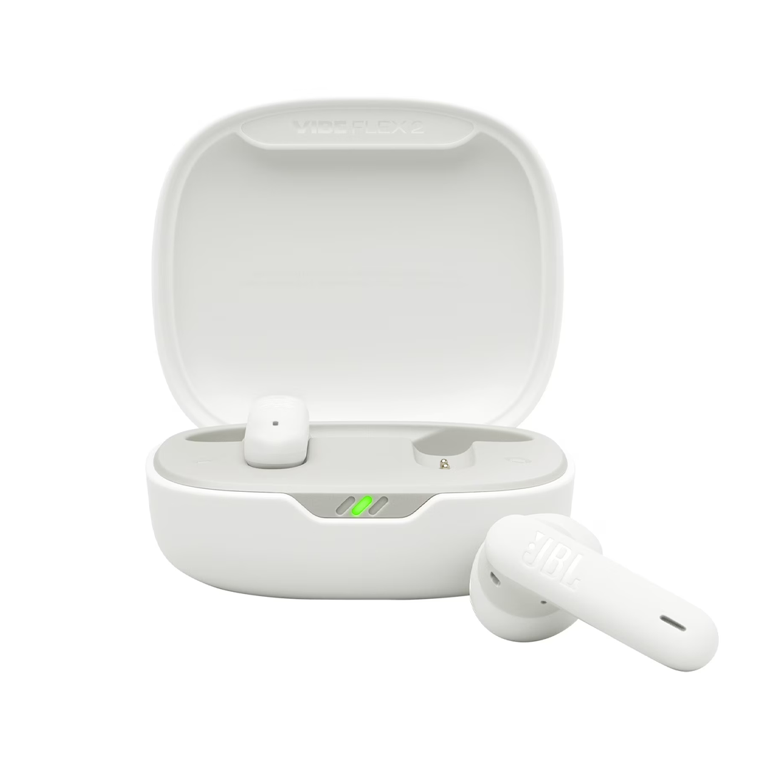 The JBL Vibe Flex 2 True Wireless Earbuds, pictured here, is available now at Walmart.