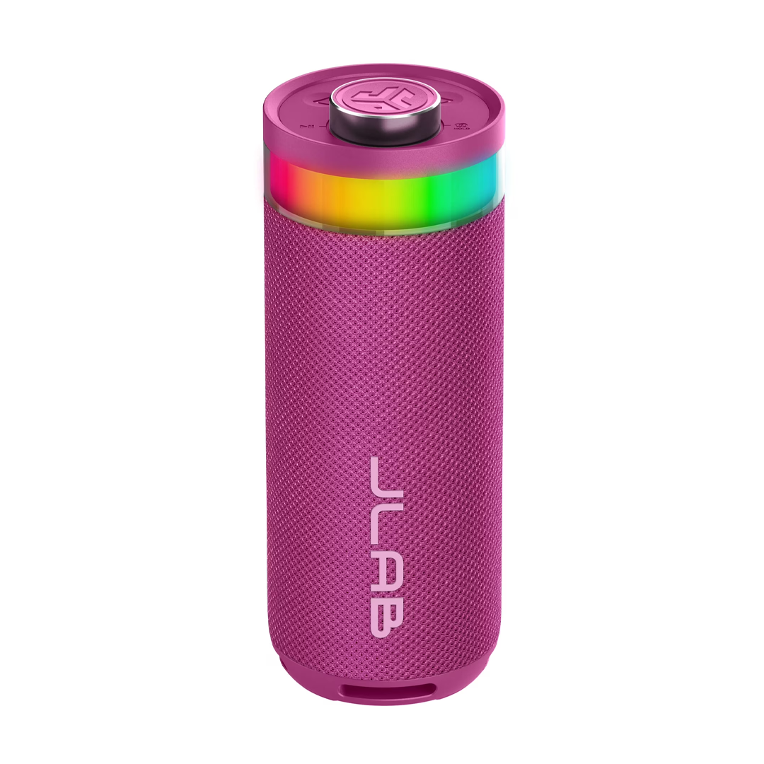 The JLab GO Party Speaker, pictured here, is available now at Walmart.