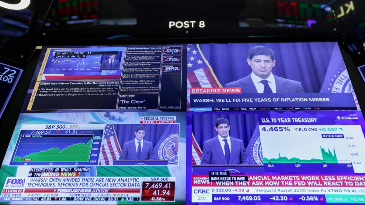 Fed's Warsh leaves markets guessing on rate hikes