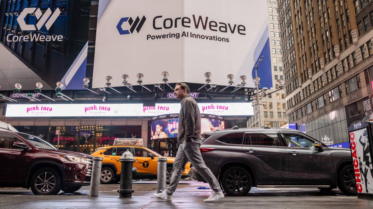 CoreWeave’s $1.4 billion bet just showed its first real payoff