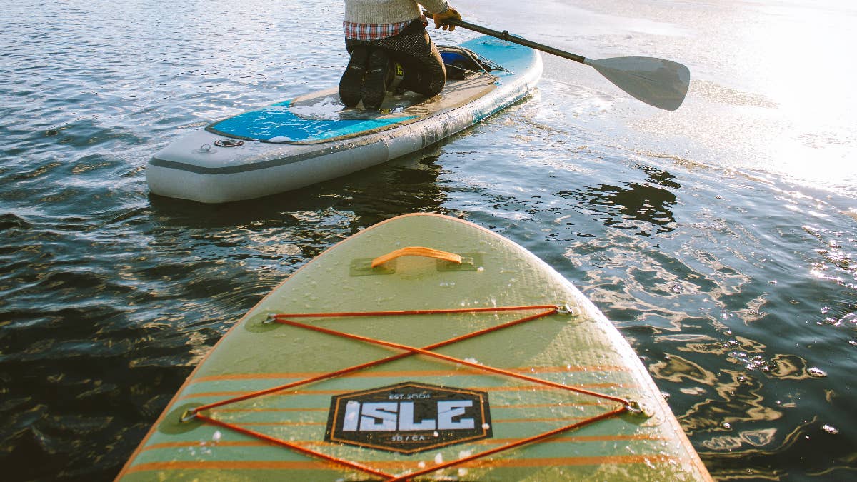 Paddleboards are the new way to stay fit and cool for under $200