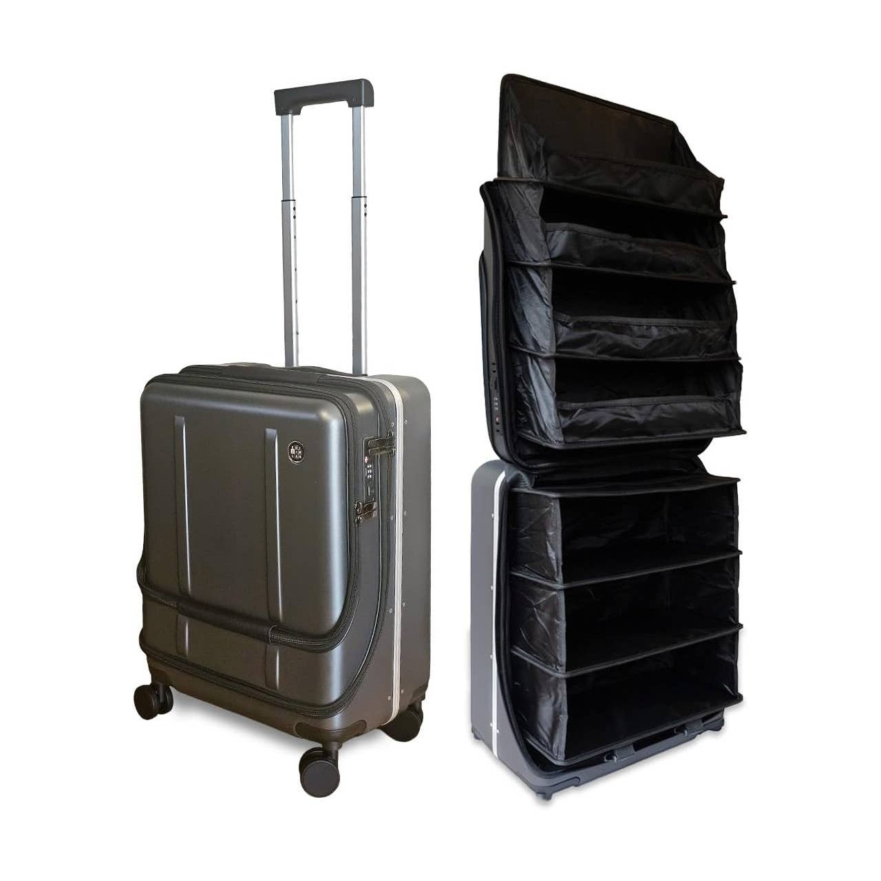 EDISON LAB スーツケース FLIP Amazon's carry-on closet is a globetrotter's dream at $150 - TheStreet