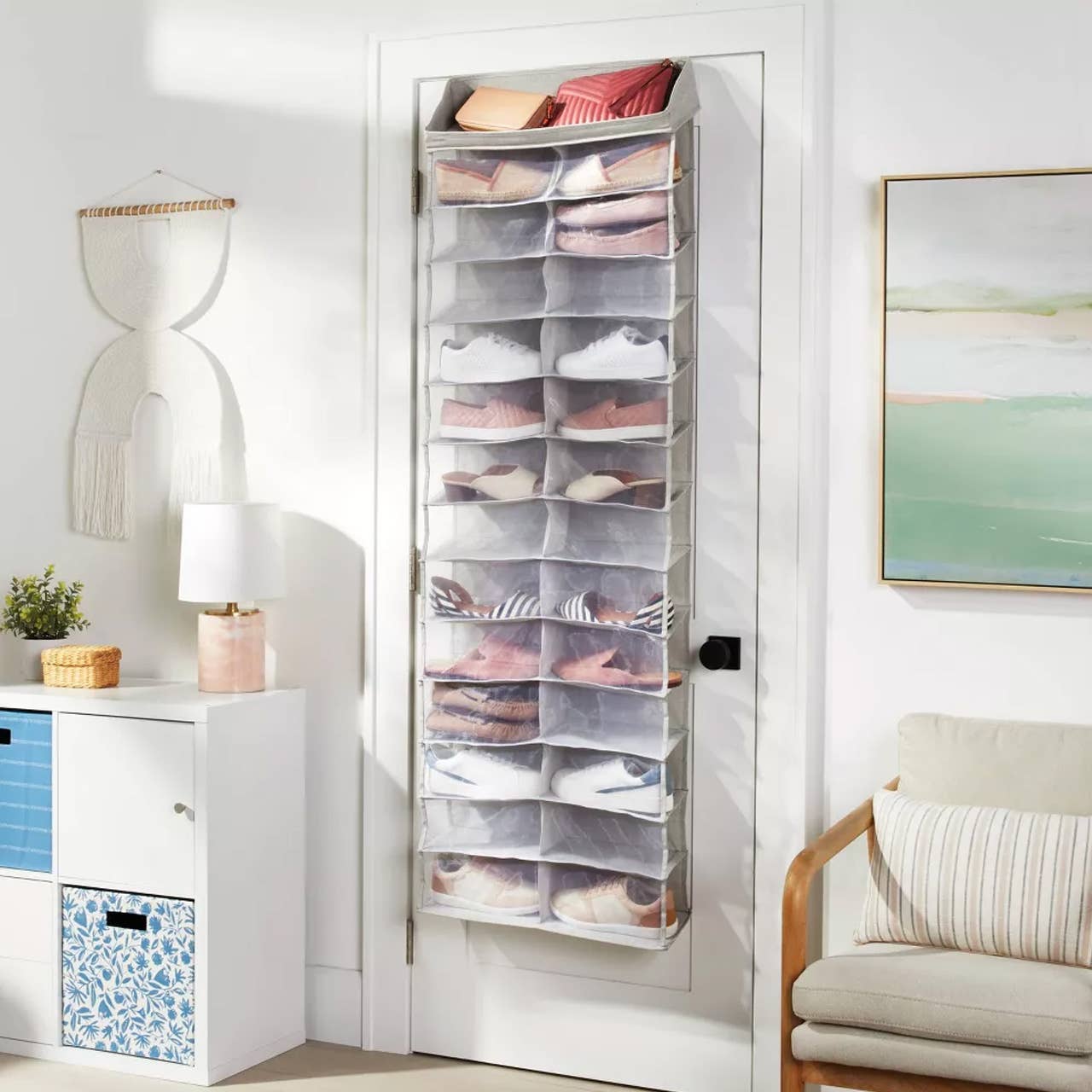 Shou Rak Amazon's bestselling over-the-door shoe organizer is $13 - TheStreet