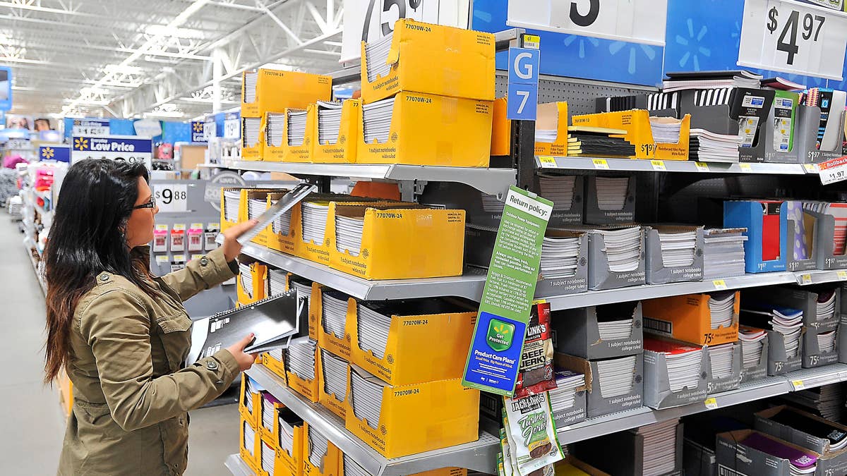 Walmart revives pre-pandemic prices for back to school season