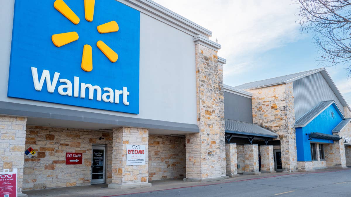 Walmart has a 5-piece patio set complete with a sectional and table for $140
