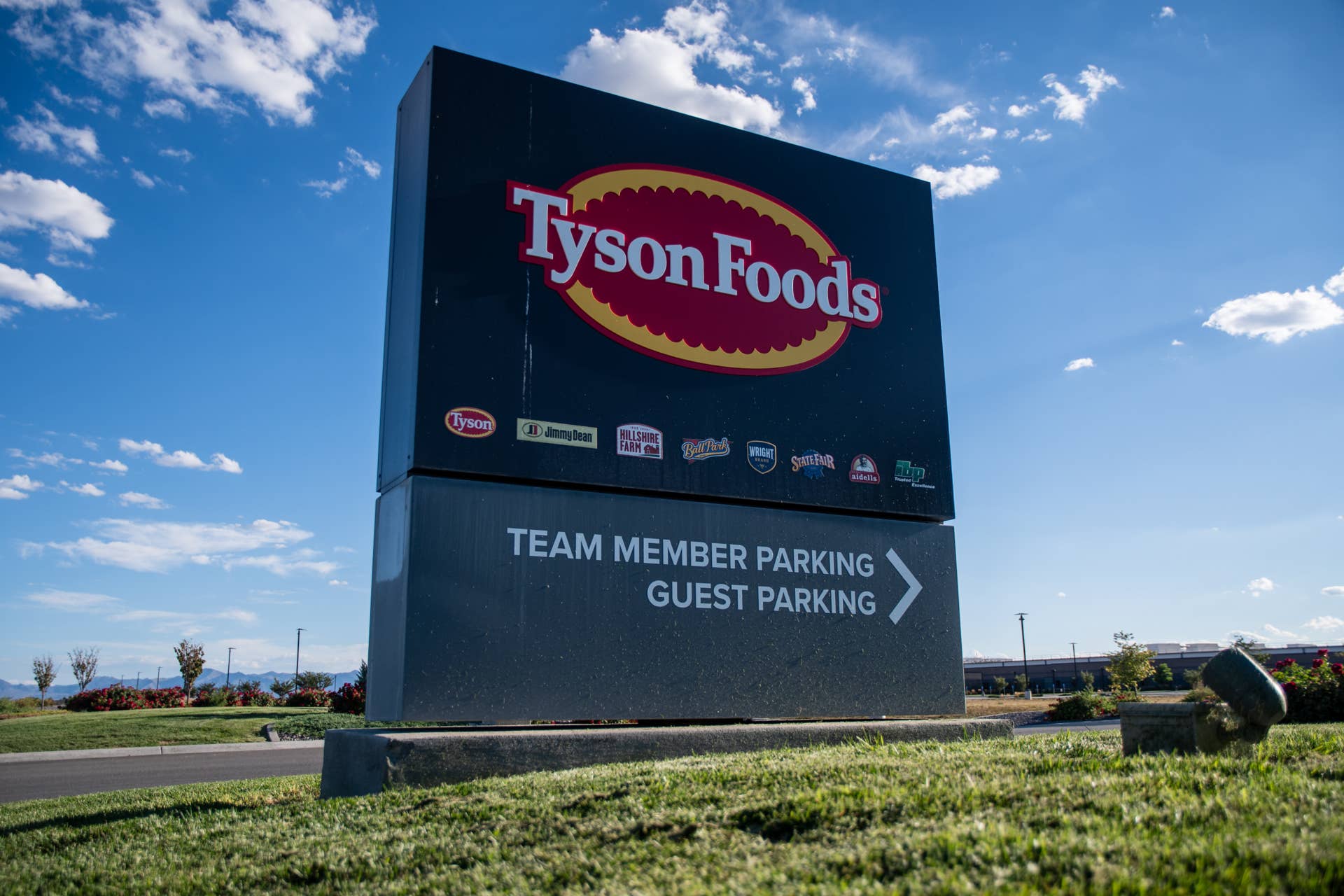 Tyson Foods meat processing facility