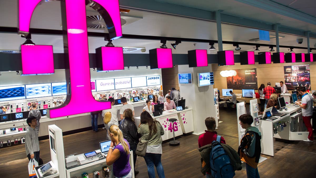 T-Mobile has a new rule for customers entering its stores