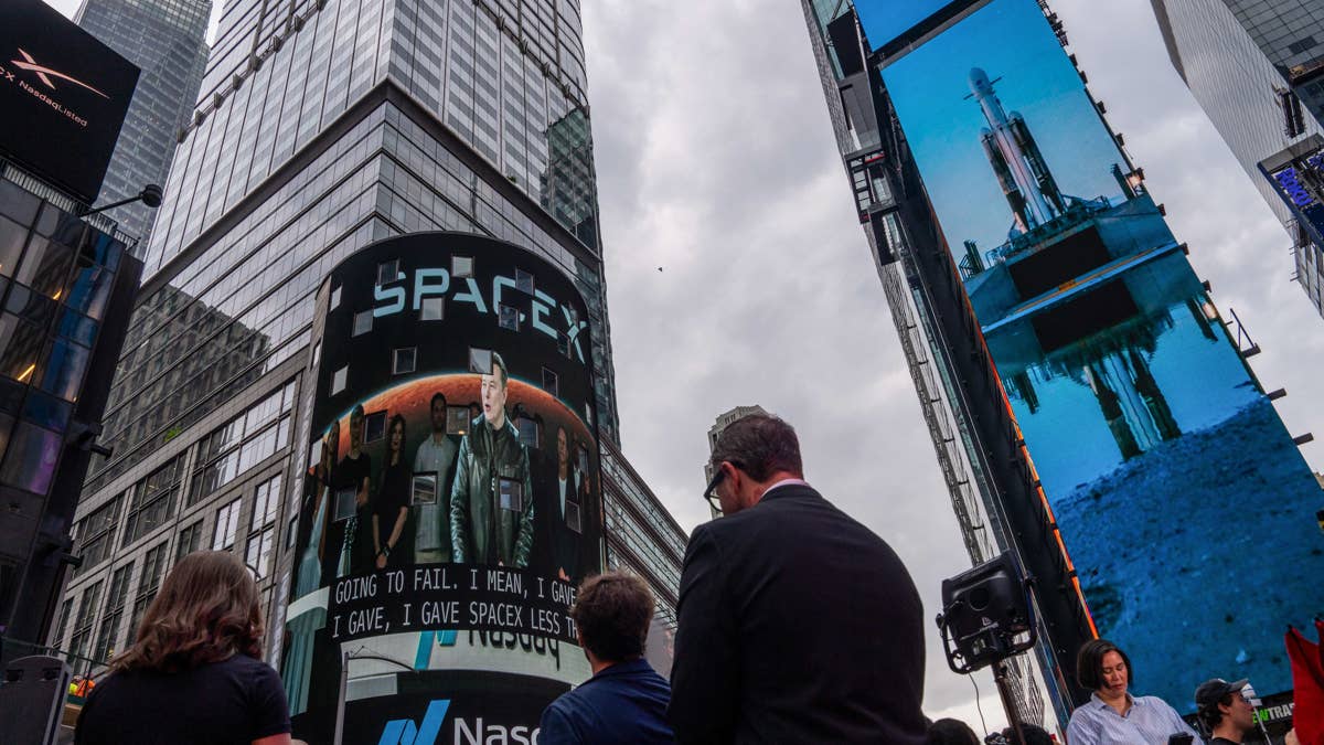 SpaceX is now in your 401(k), and Musk is the risk