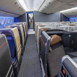 An American Airlines plane now has one-fifth of its seats lie flat