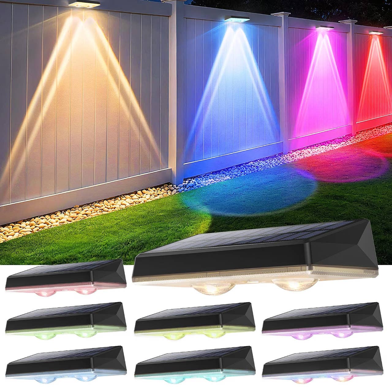 Slar Railing Amazon is selling waterproof solar fence lights for only $37 - TheStreet