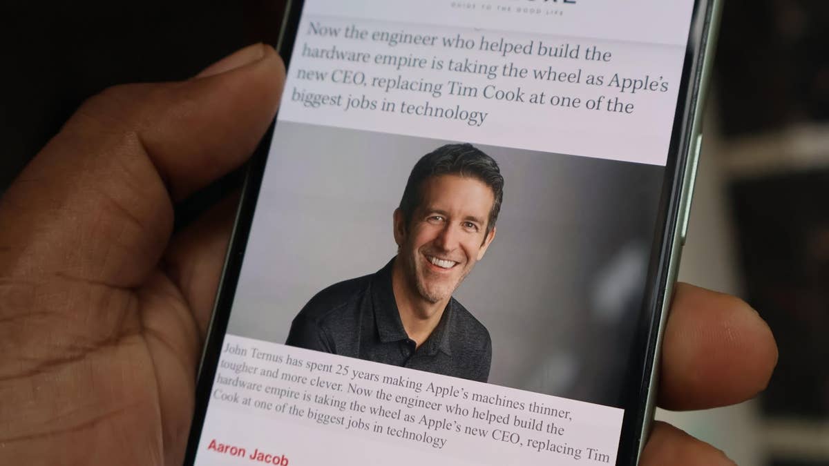 Apple's new CEO reveals how AI will change your life