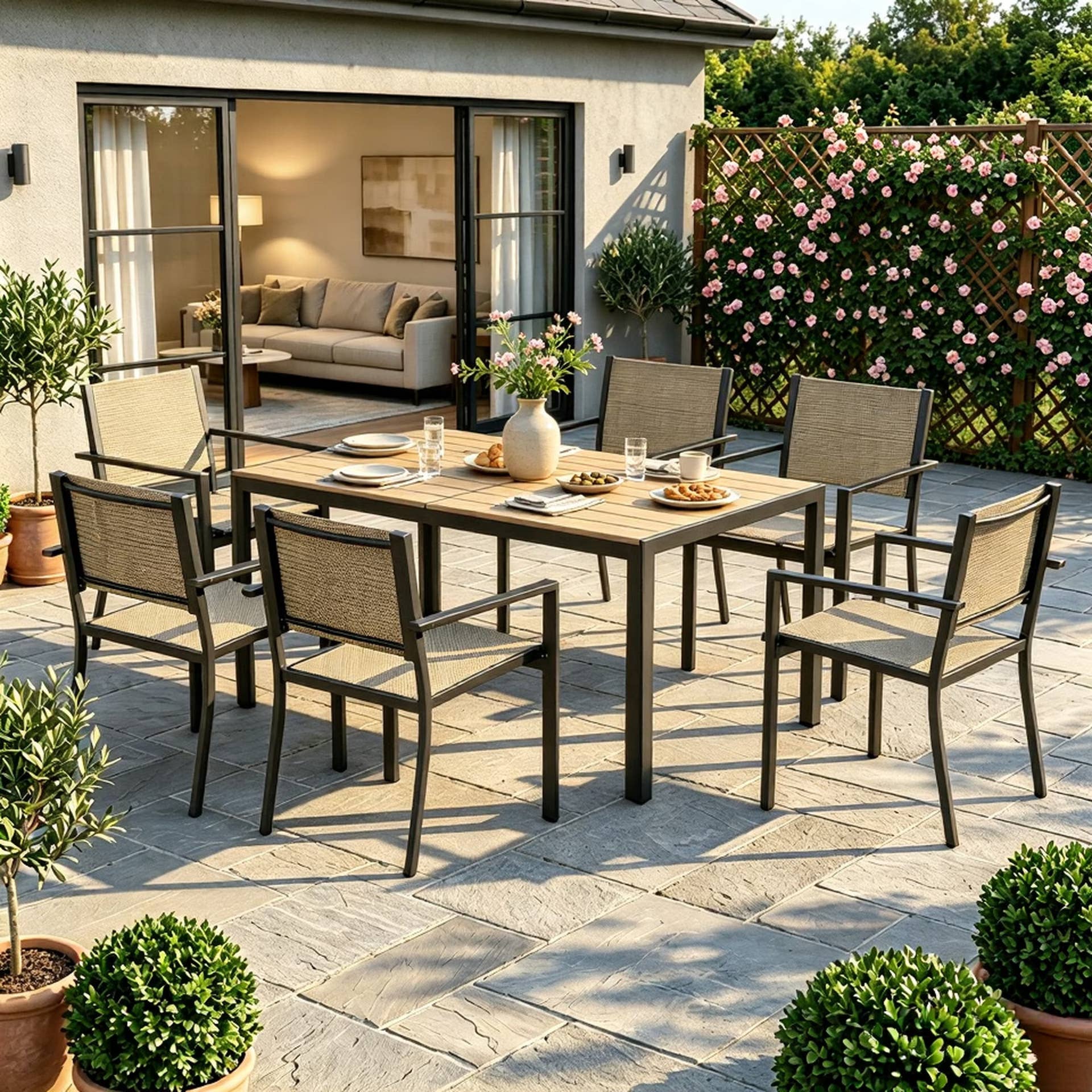 Walmart is selling a $500 7-piece patio set for $246 - TheStreet