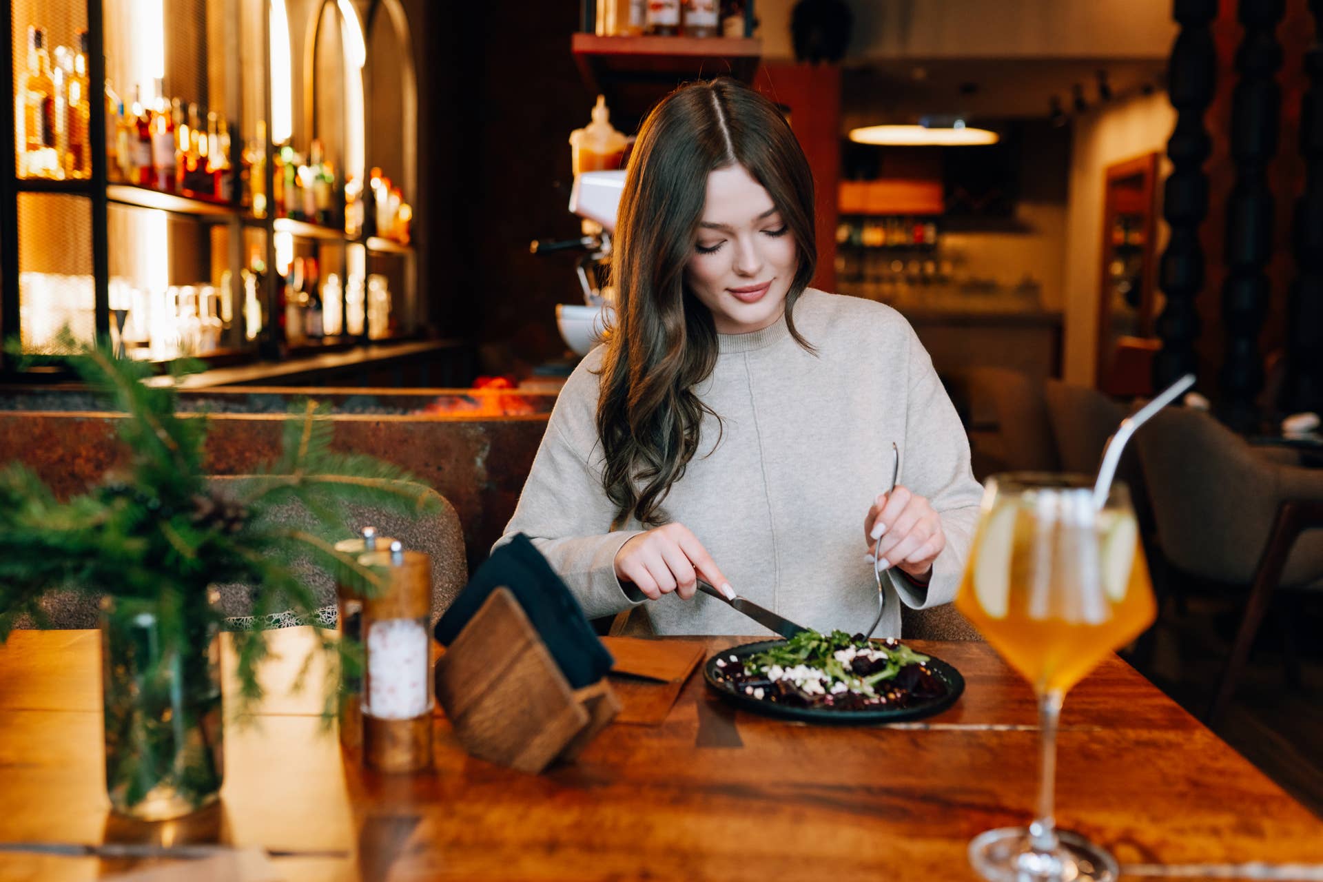 Americans are eating out less, but one restaurant chain is surging
