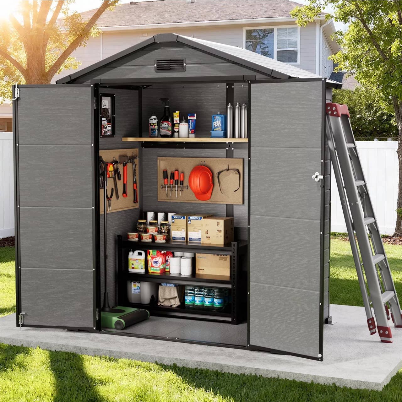Walmart’s $550 6x4-foot double-door storage shed is 40% off - TheStreet