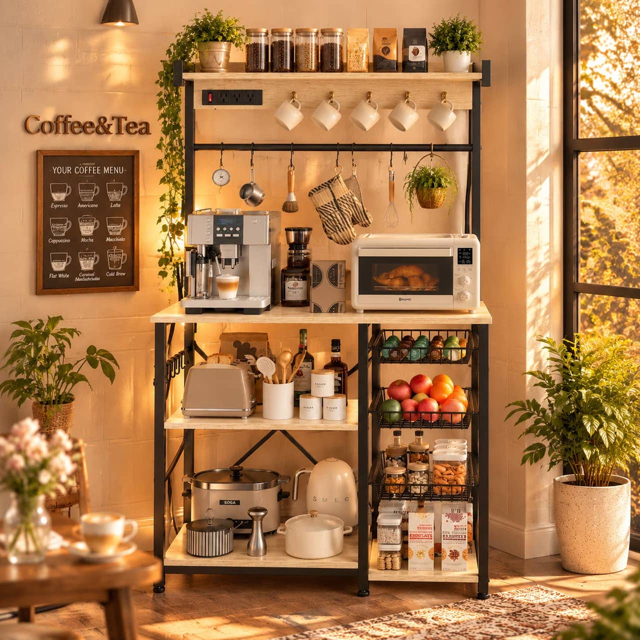 Walmart's $78 5-tier baker's rack has 'plenty of storage' - TheStreet