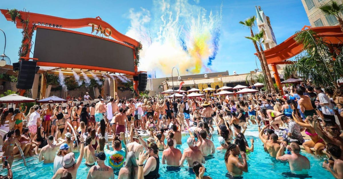 What you can't bring to Vegas pool parties, from Tic Tacs to tank tops