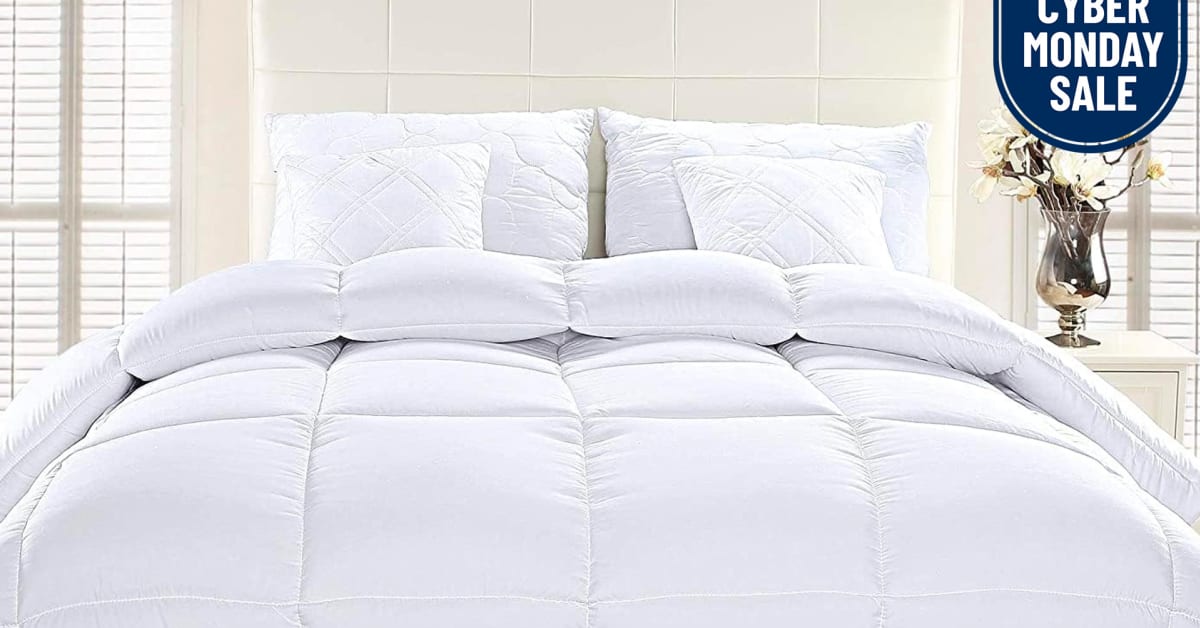 The 'cloud nine' comforter is $23 for  Cyber Monday 2023
