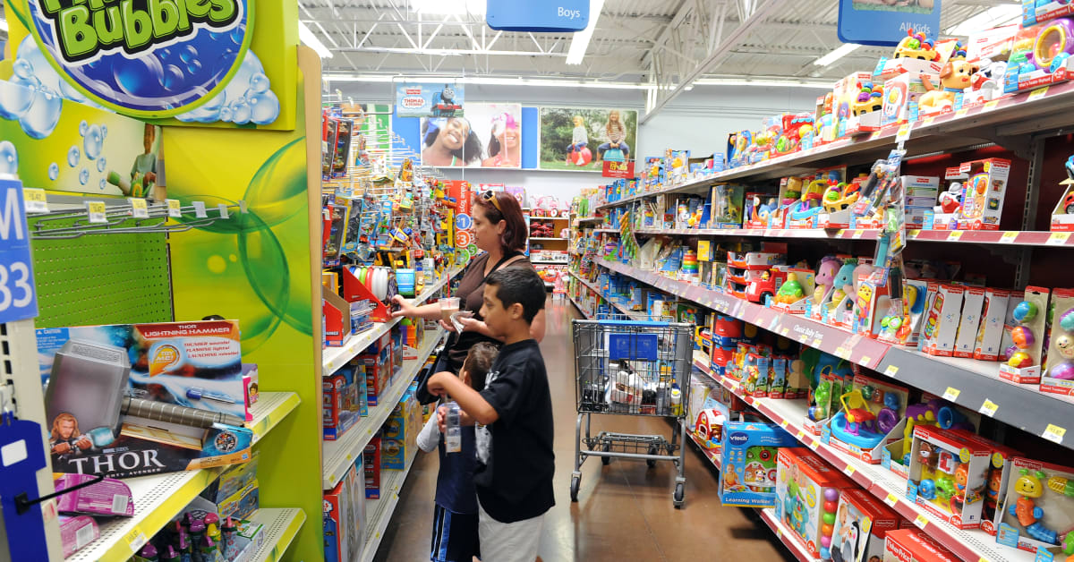Walmart toy cheap department number