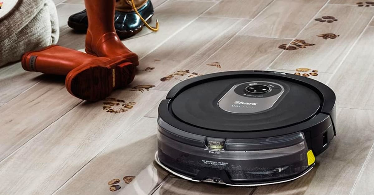 Shark robot vacuum and sales mop