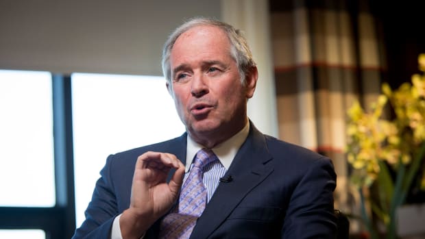 In Boardroom, Blackstone CEO Schwarzman Surrounds Himself With Men