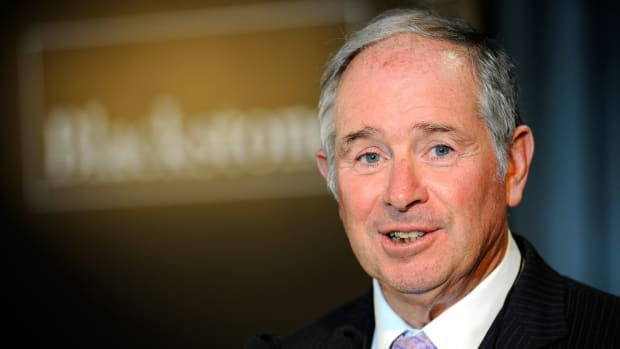 Blackstone CEO Schwarzman Makes $573 Million in One Day as Shares Jump
